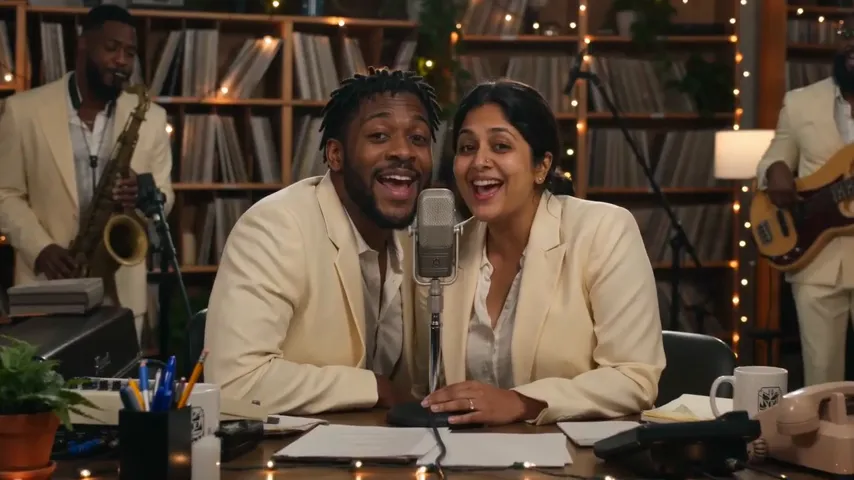 Sourced duet desk-concert reference